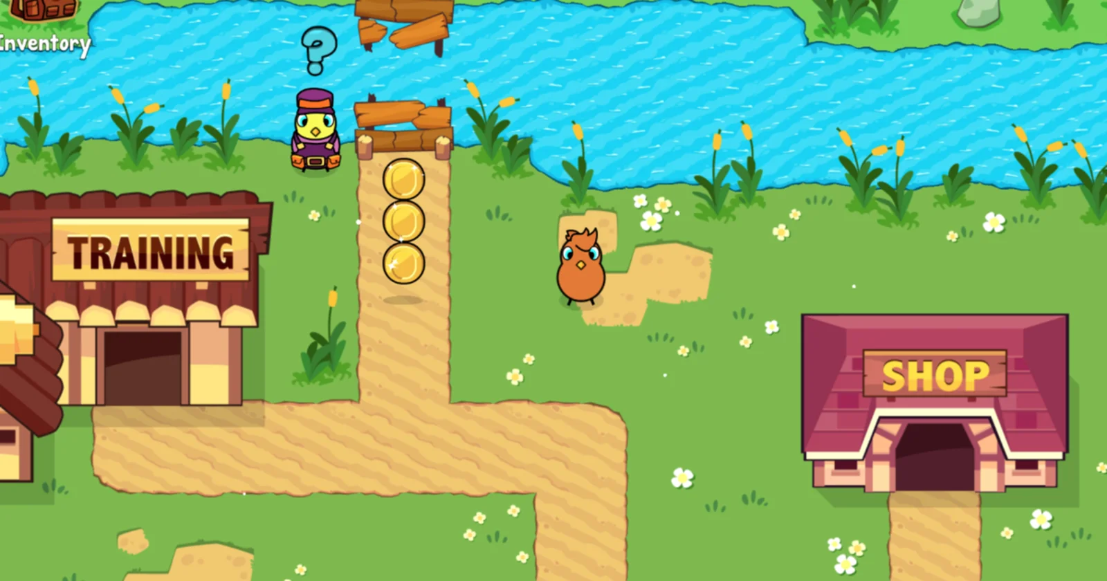 Screenshot of Duck Life Battle gameplay
