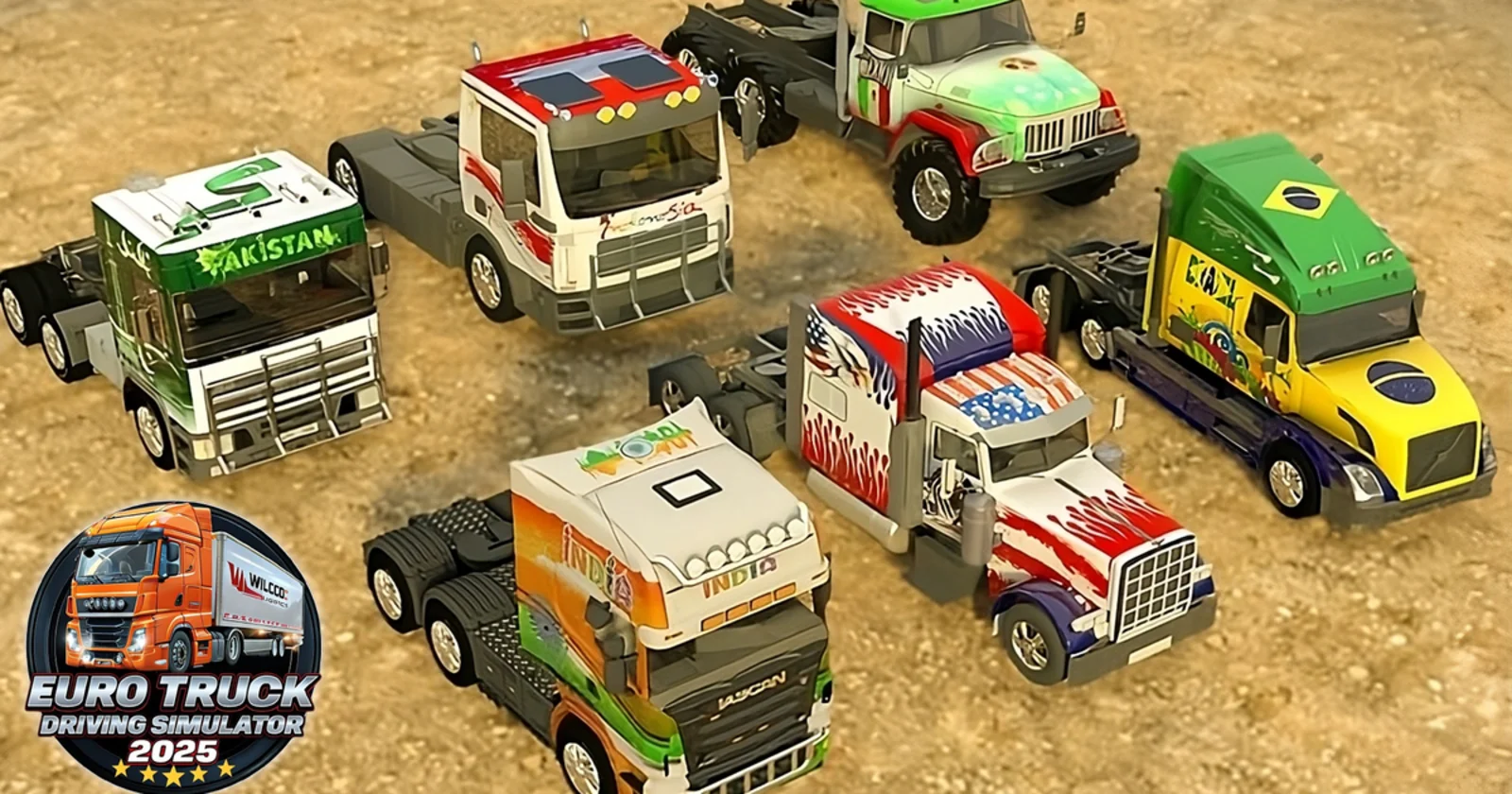 Euro Truck Driving Simulator 2025 Gameplay Screenshot
