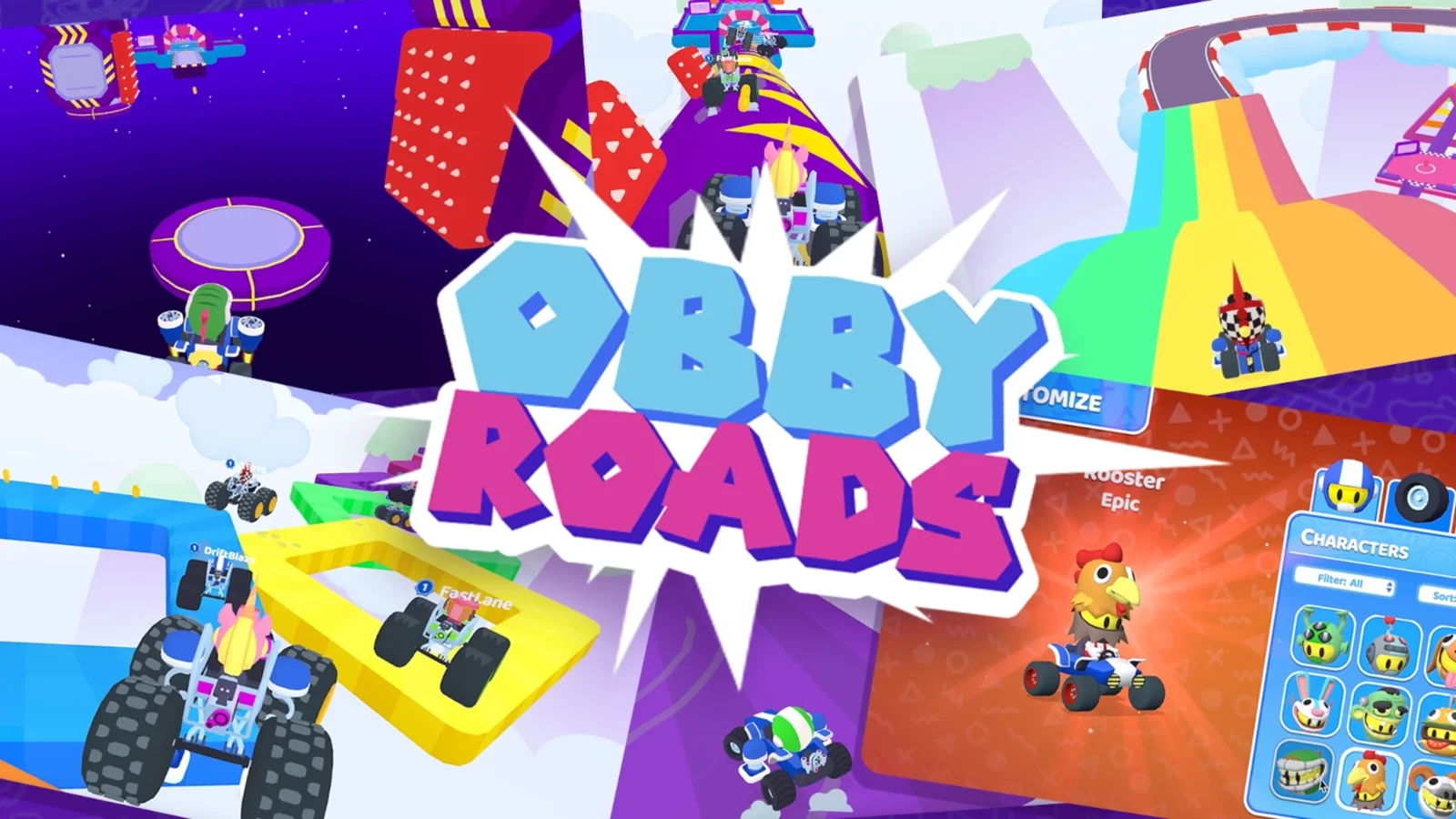 Obby Roads controls