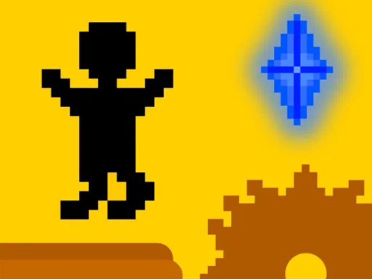 Screenshot of Pixel Path gameplay