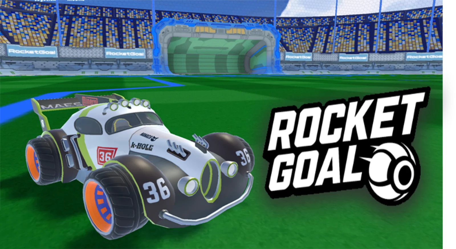 Rocket Goal Competitive Arena Action